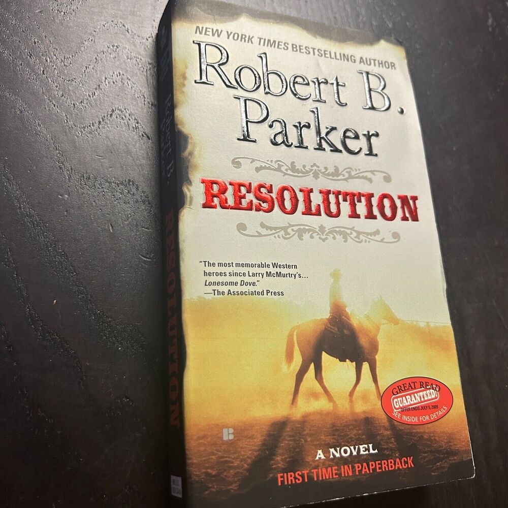 A Cole and Hitch Novel Ser.: Resolution by Robert B. Parker 2009 - Picture 2 of 5